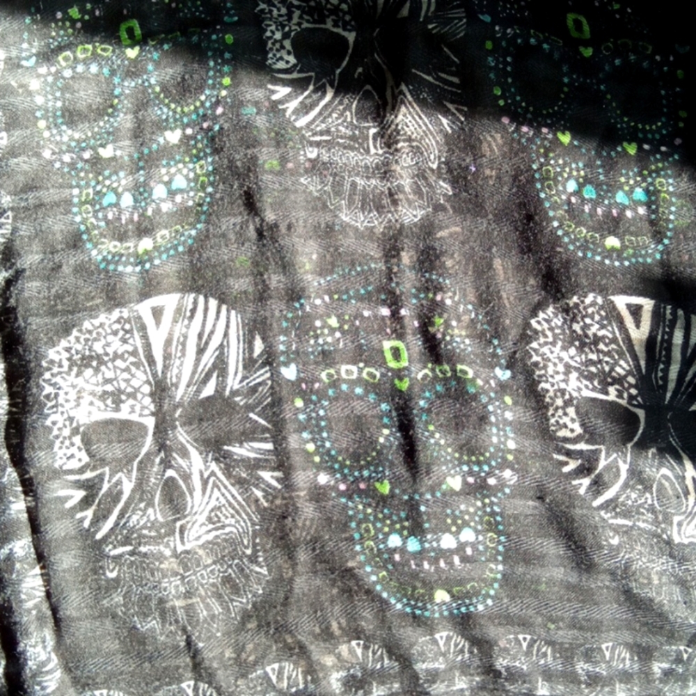 Sugar Skull Scarf